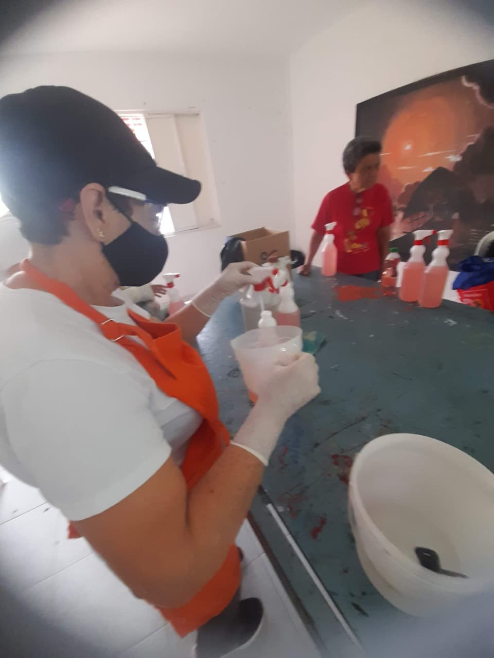 SENA Palmira — Elaboración elementos de aseo, comunidad urbana